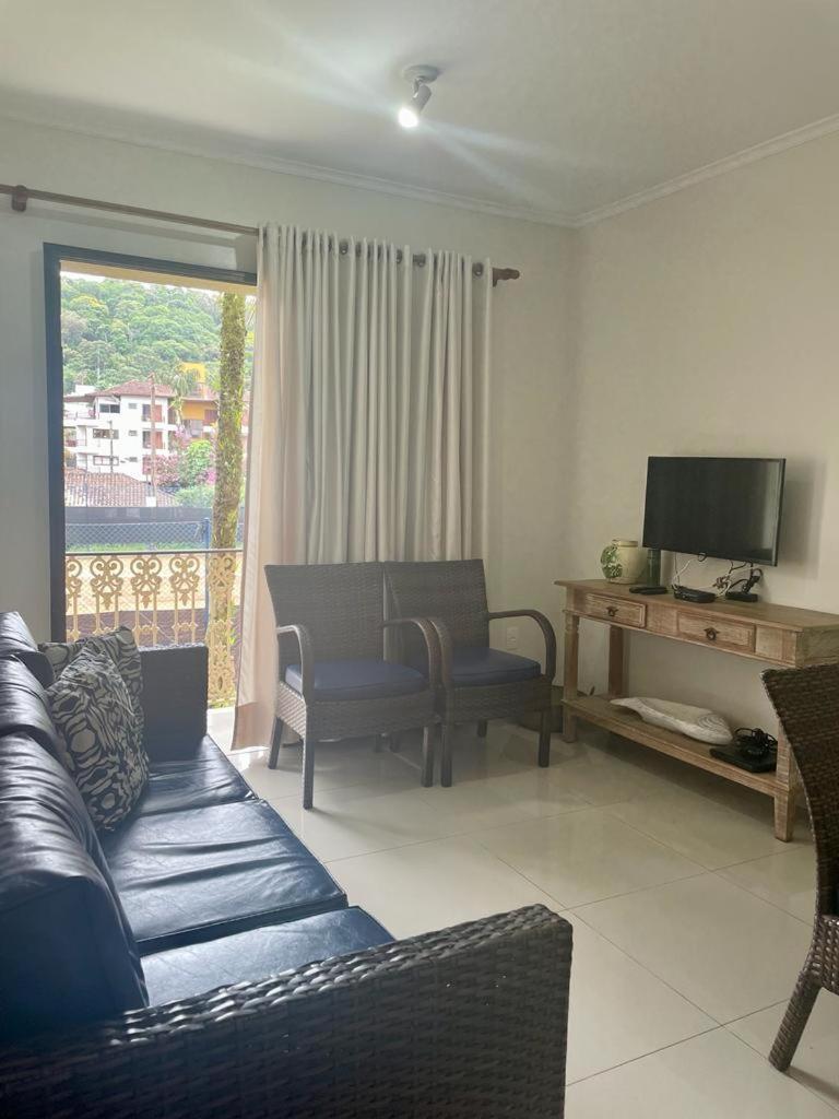 Apartamento No Condominio Wembley Tenis Ubatuba Luaran gambar